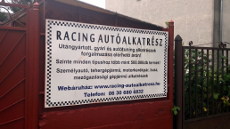 Racing Autóalkatrész